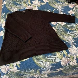 Jones New York Black V-Nevk Sweater